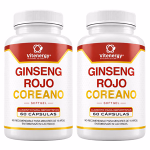 GINSENG ROJO COREANO SOFTGEL PACK x2