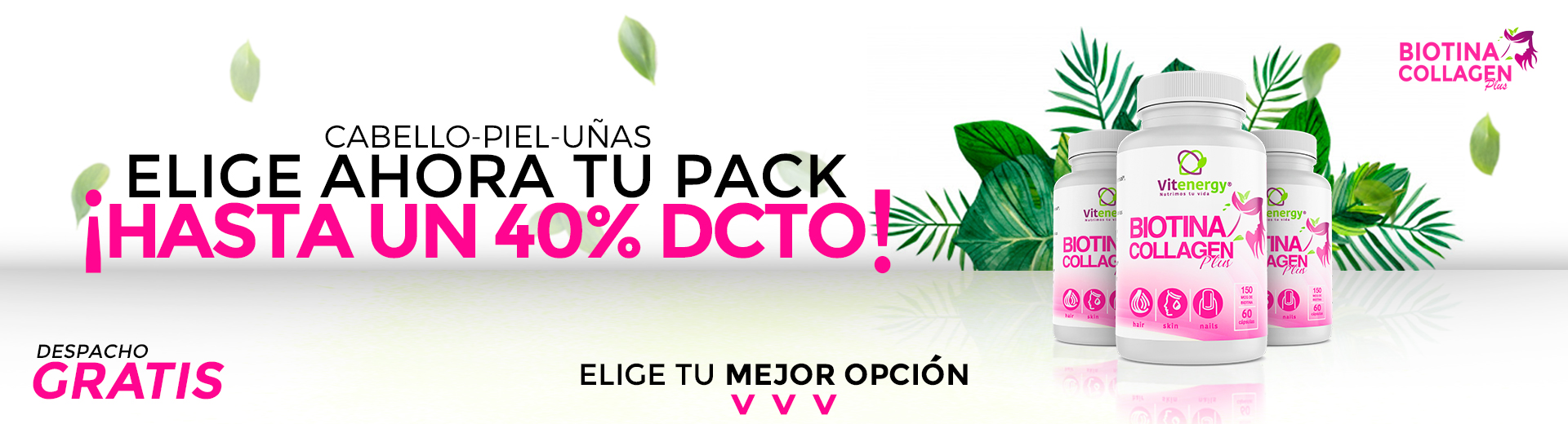 cabello mas largo piel y uñas vitaminas vitenergy