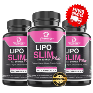 bloqueador de carbohidratos lipo slim plus pack x3 control de peso natural