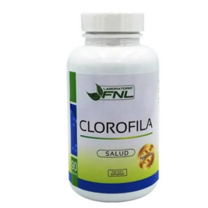 Clorofila Cápsulas Detox Desintoxica cuerpo y sangre natural