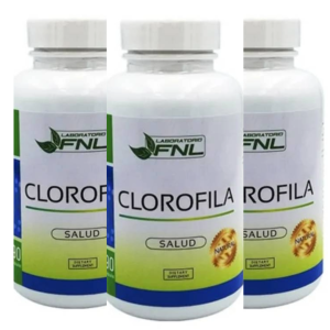 Clorofila Cápsulas Detox Desintoxica cuerpo y sangre natural