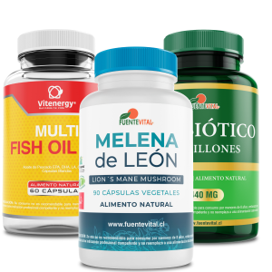 MELENA DE LEÓN + PROBIOTOCO + OMEGA 369