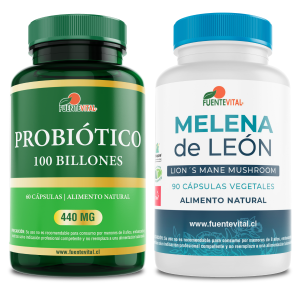MELENA DE LEÓN + PROBIÓTICO 100 BILLONES