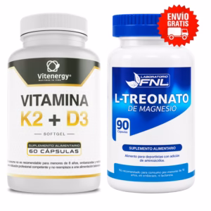 L TREONATO DE MAGNESIO + VITAMINA K2 D3