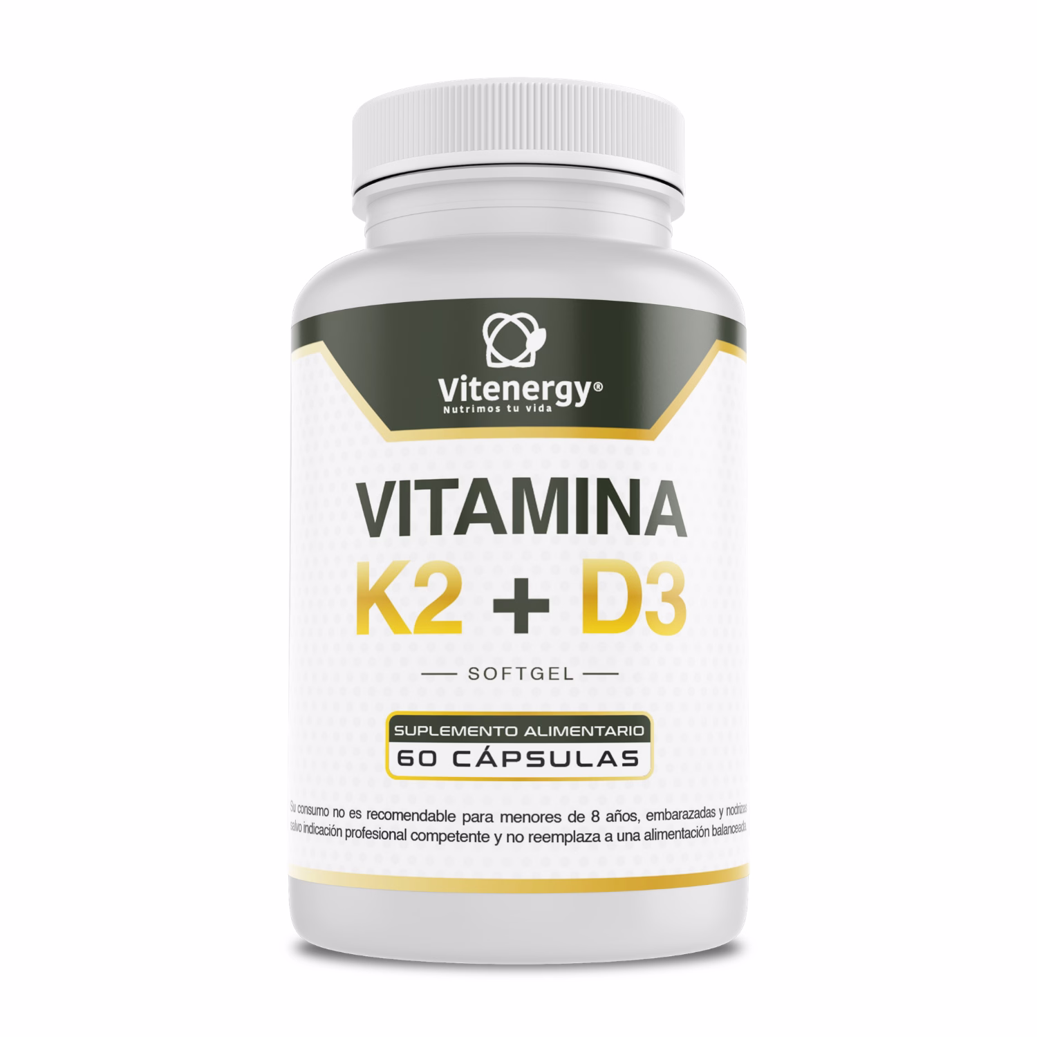 VITAMINAS K2 + D3 SOFT GEL