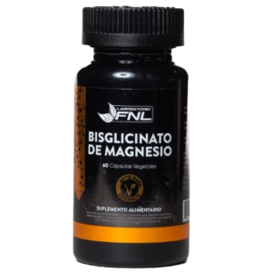 Cápsulas de Magnesio Bisglicinato de Vitenergy Chile, para la relajación muscular, alivio del estrés y mejorar el sueño.
