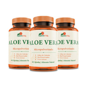 aloe vera cápsulas estreñimiento laxante natural