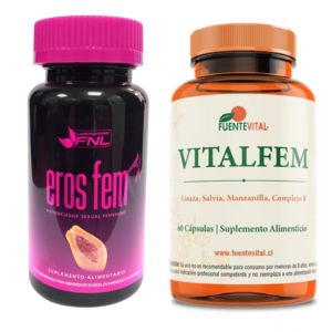 EROS FEM + VITALFEM PACK - Libido y Menopausia