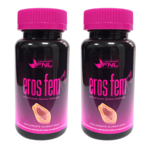 Eros Fem 60 Cápsulas potenciador libido femenina natural
