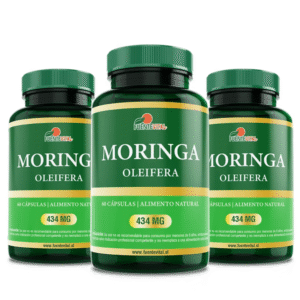 Moringa en cápsulas naturales Vitenergy, antioxidante y energizante