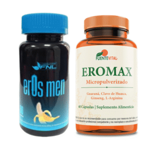 Eros Men cápsulas potencia masculina natural + eromax