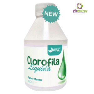 Clorofila Líquida 660 ml sabor menta FNL desintoxicante natural en Vitenergy Chile