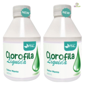 Clorofila Líquida 660 ml sabor menta FNL desintoxicante natural en Vitenergy Chile