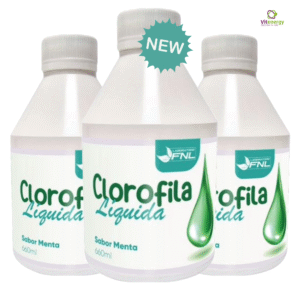 Clorofila Líquida 660 ml sabor menta FNL desintoxicante natural en Vitenergy Chile