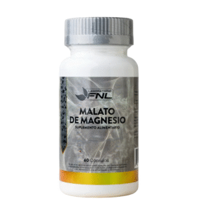 Malato de Magnesio 660 mg suplemento natural en cápsulas FNL Chile