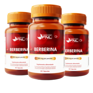berberina capsulas control glucosa metabolismo chile x3