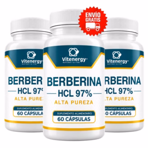 BERBERINA CAPSULAS ALTA PUREZA HCL 97%  PACK X3