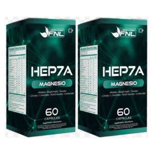magnesio complejo 7 sales energia relajacion capsulas chile pack x2
