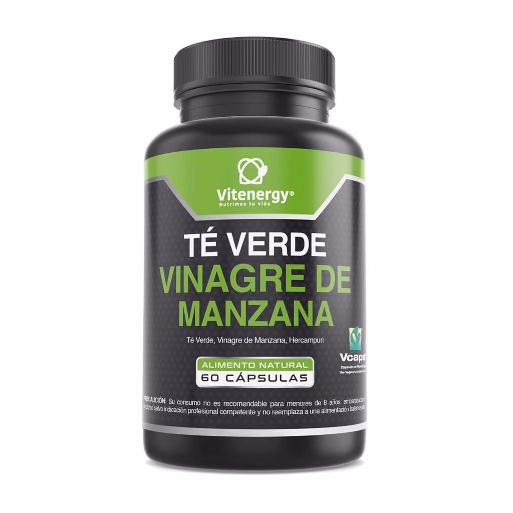 Té Verde Vinagre Manzana Vitenergy metabólico antioxidante quema grasa Chile