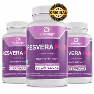 Resveratrol Vitenergy 500 mg pack x3 tratamiento 6 meses ahorro Chile